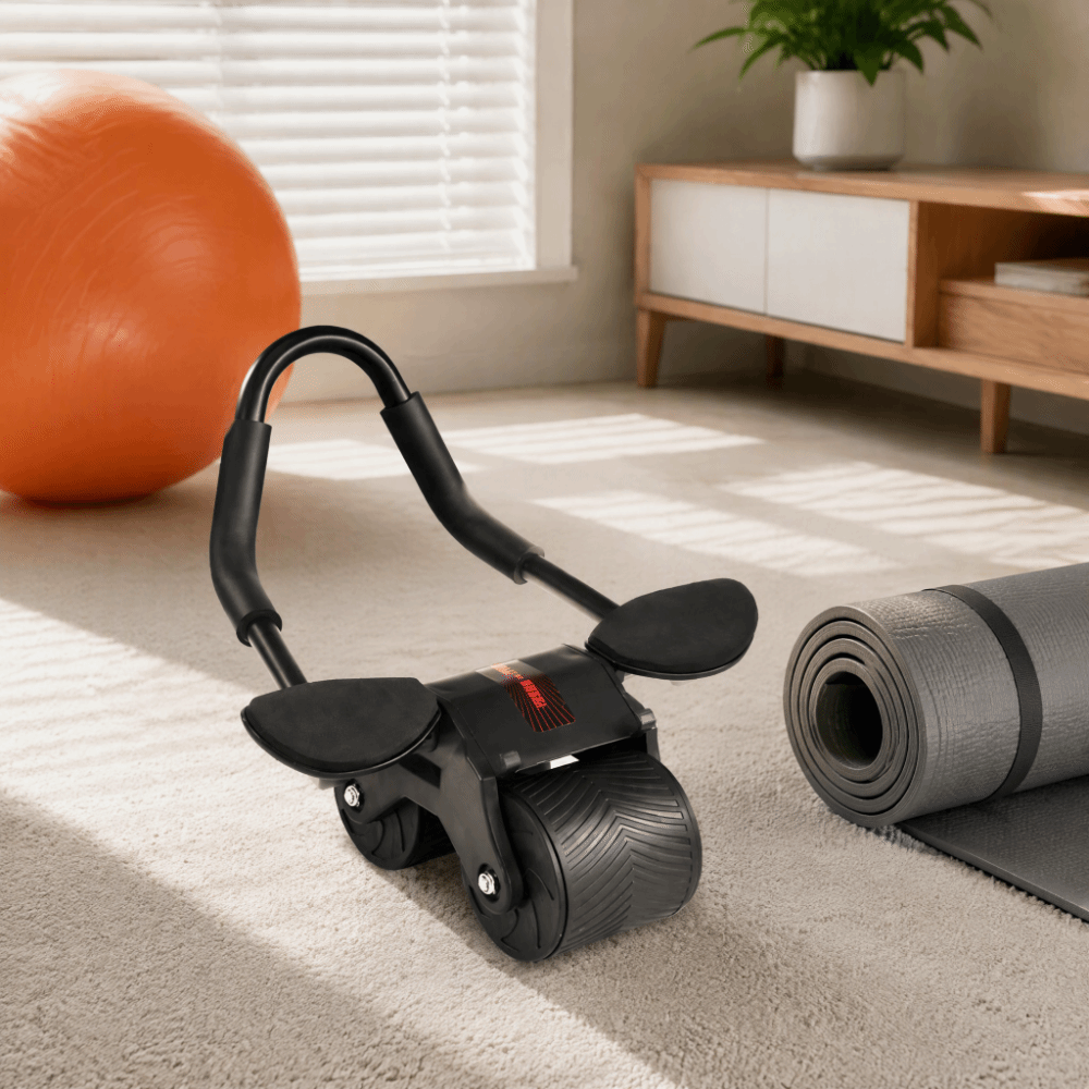Ruota addominale a rimbalzo au - Ab Roller Wheel With Elbow Support recensione e prezzo