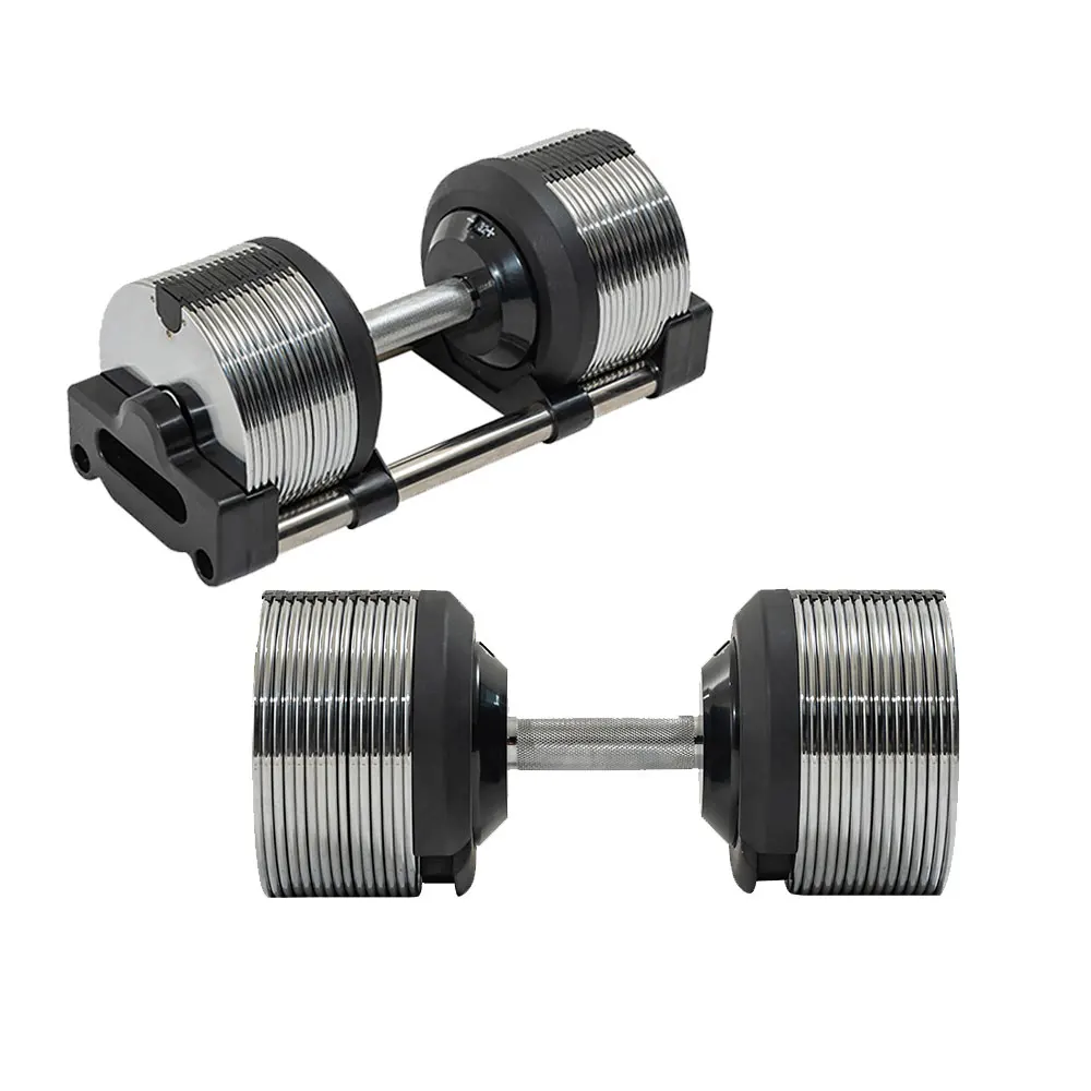 Manubri Regolabili in Acciaio  - Adjustable Dumbbell Pair 40Kg recensione e prezzo
