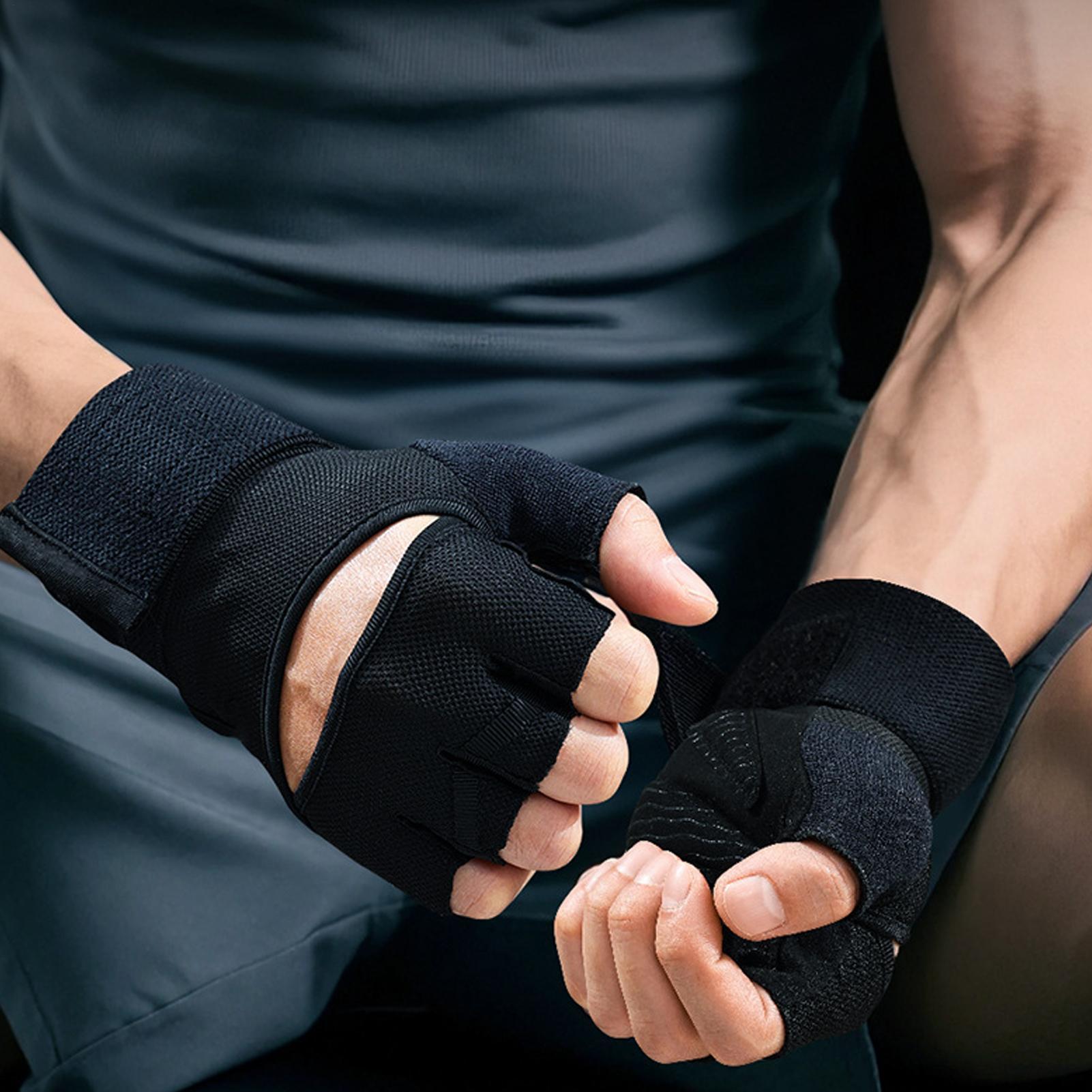 Guanti da palestra per uomo At - Wrist Wraps Weightlifting Support recensione e prezzo