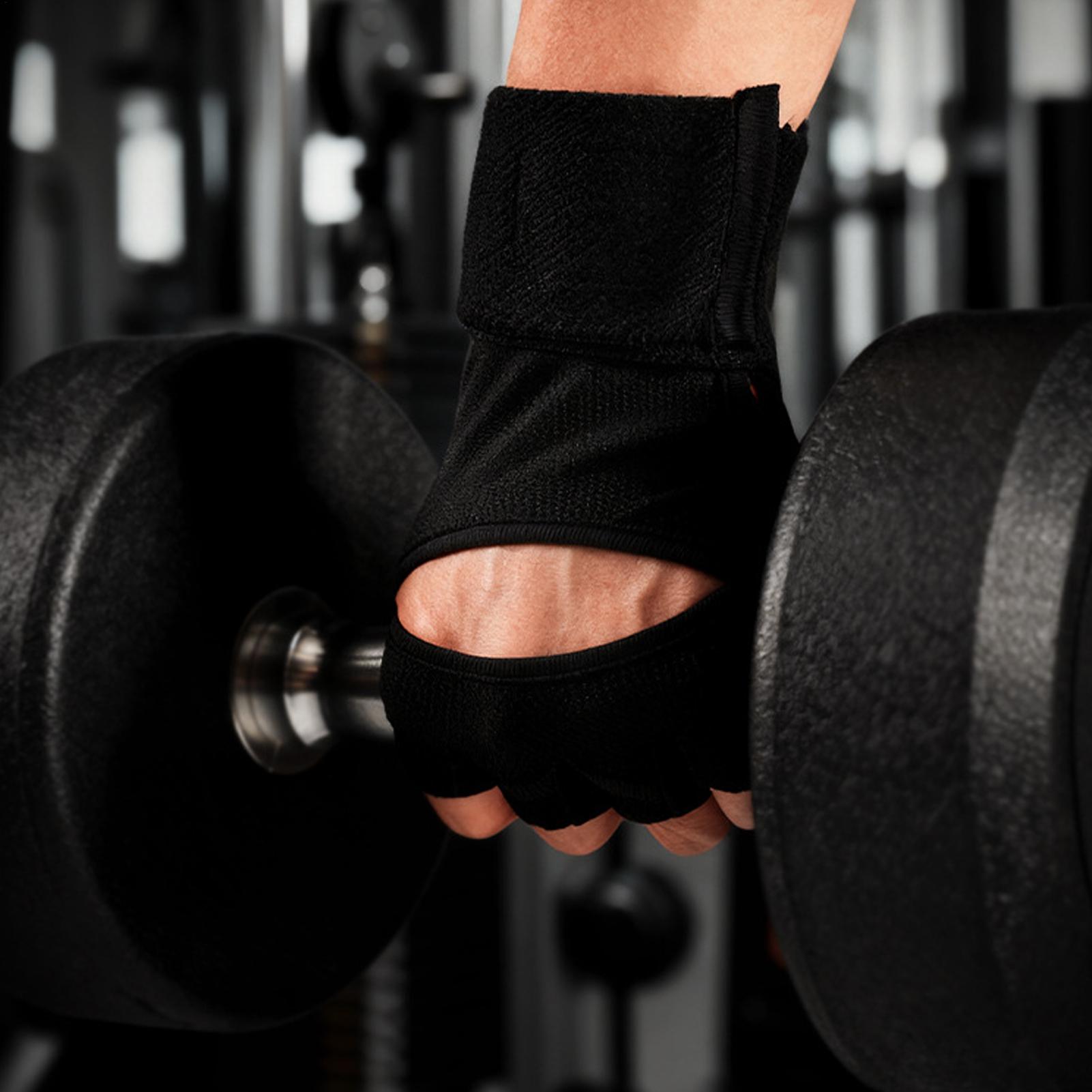 Guanti da palestra per uomo At - Wrist Wraps Weightlifting Support recensione e prezzo