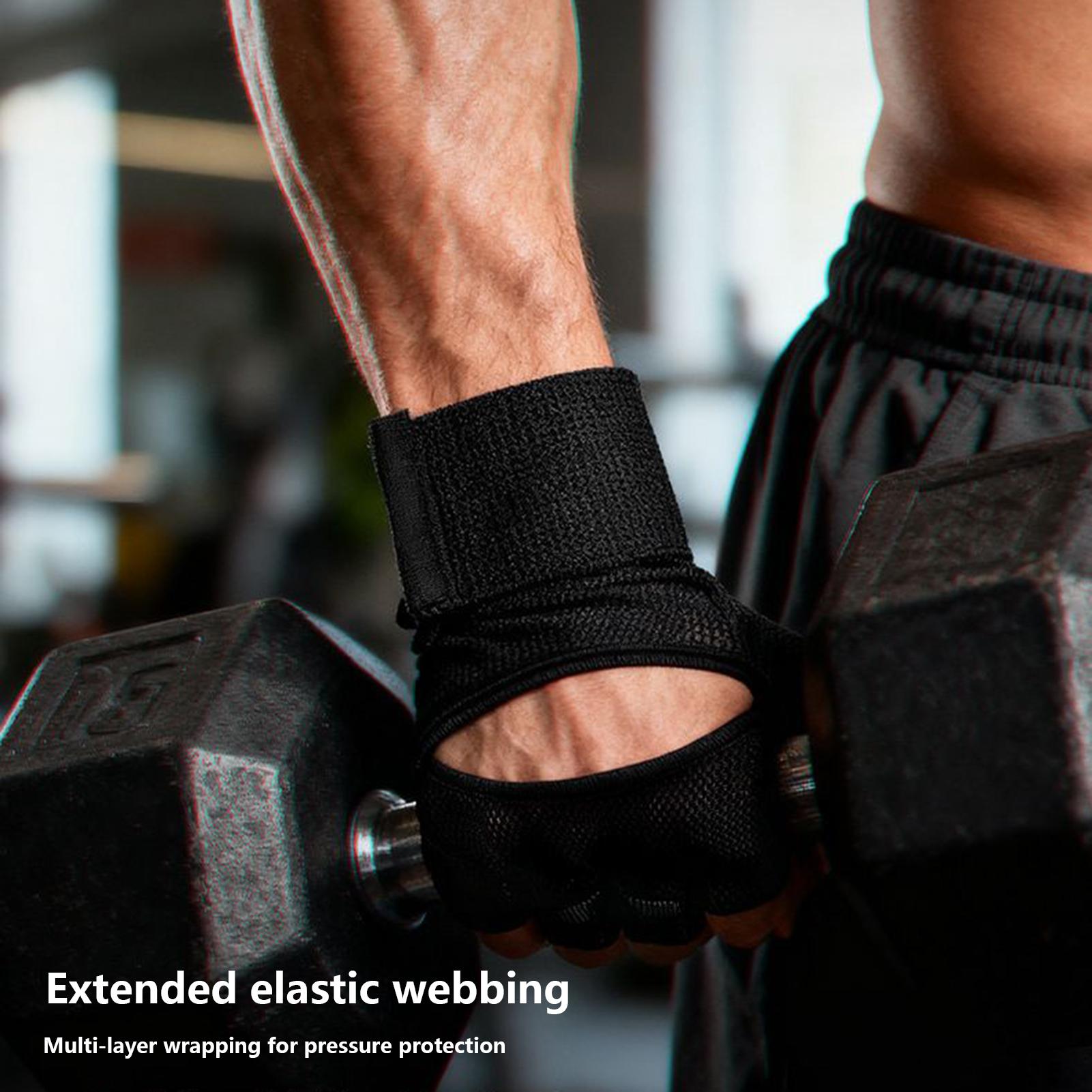 Guanti da palestra per uomo At - Wrist Wraps Weightlifting Support recensione e prezzo