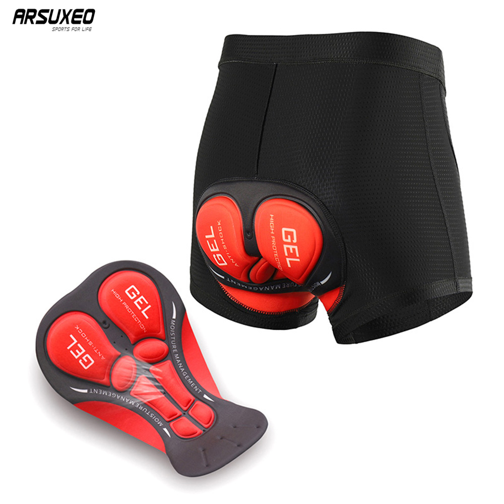 ARSUXEO Pantaloncini da ciclis - Padded Cycling Shorts 5D Gel recensione e prezzo